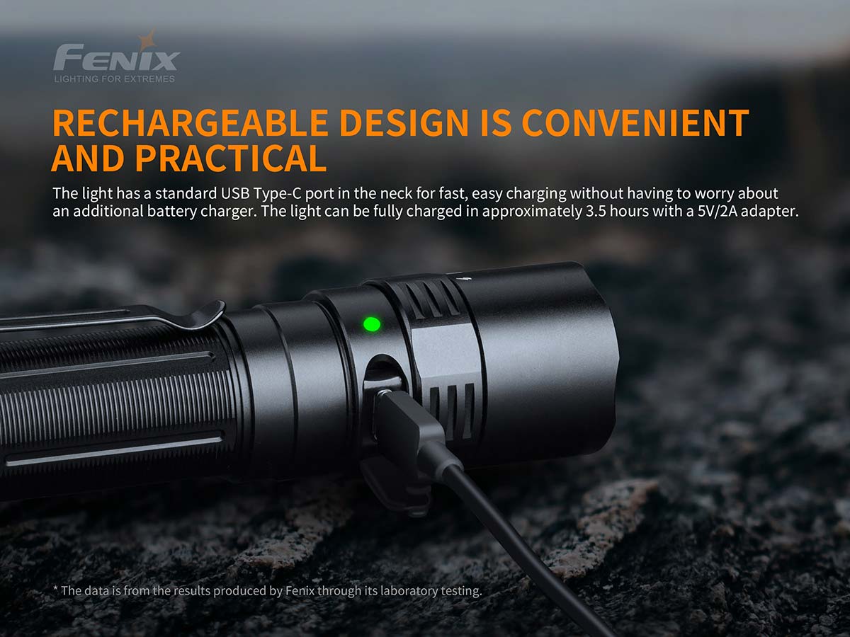 Fenix USB-C Rechargeable Flashlight