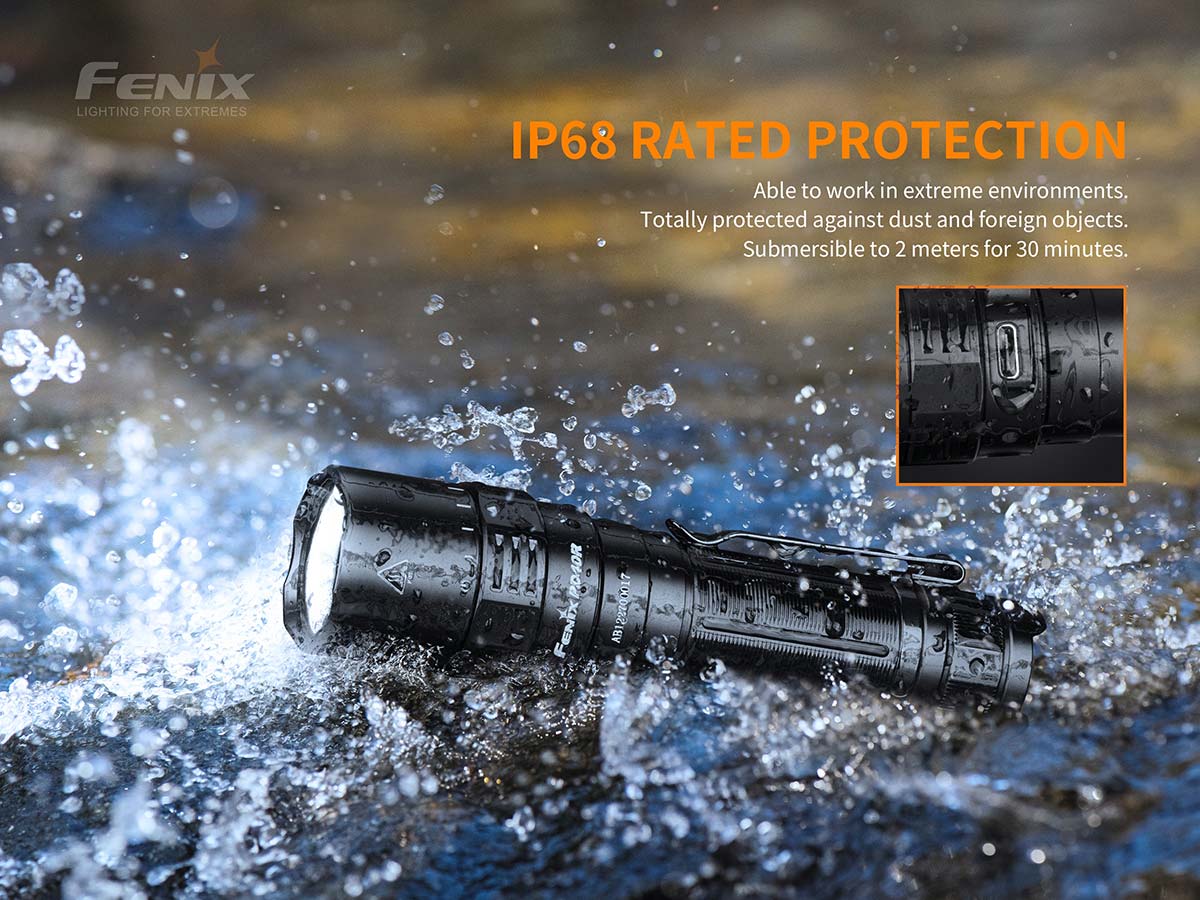 Fenix USB-C Rechargeable Flashlight