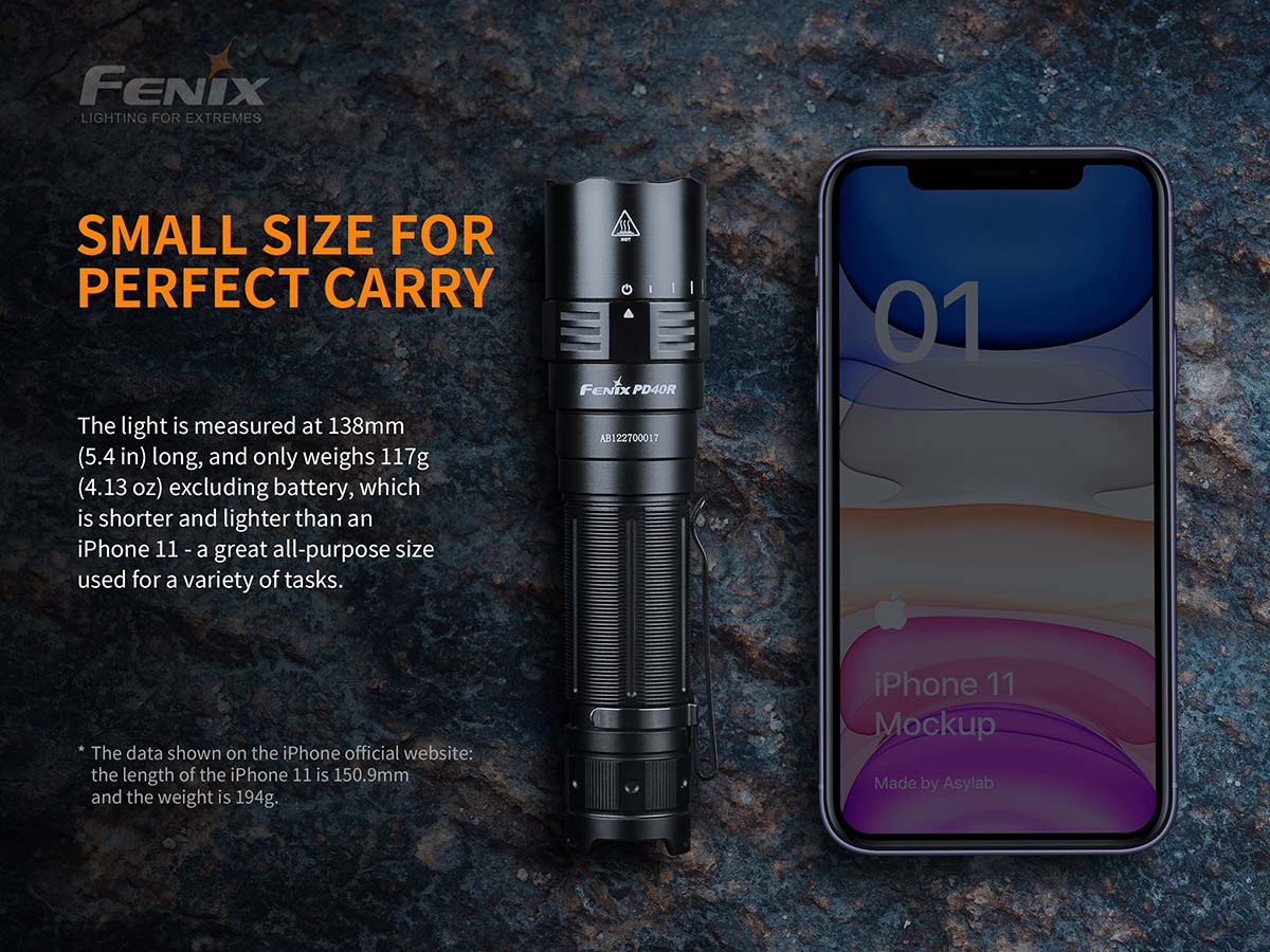 Fenix USB-C Rechargeable Flashlight