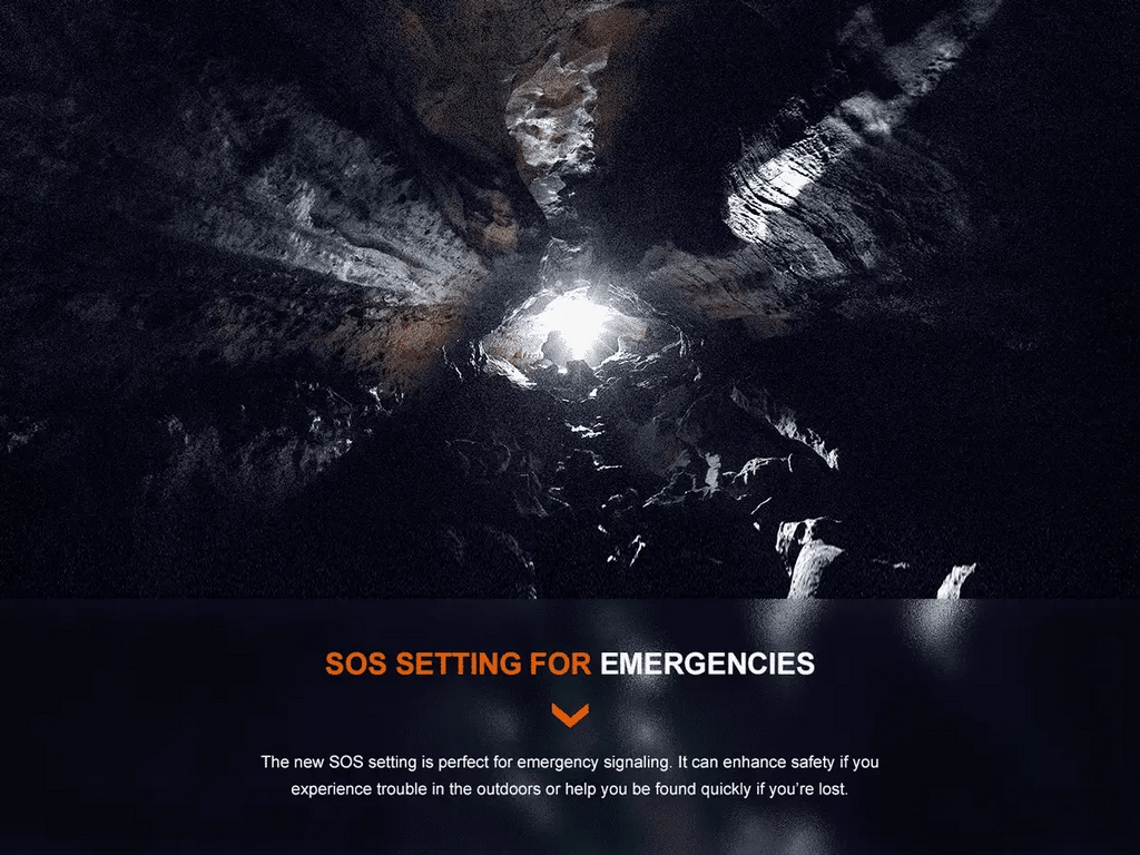 Fenix Rechargeable Handheld Flashlight