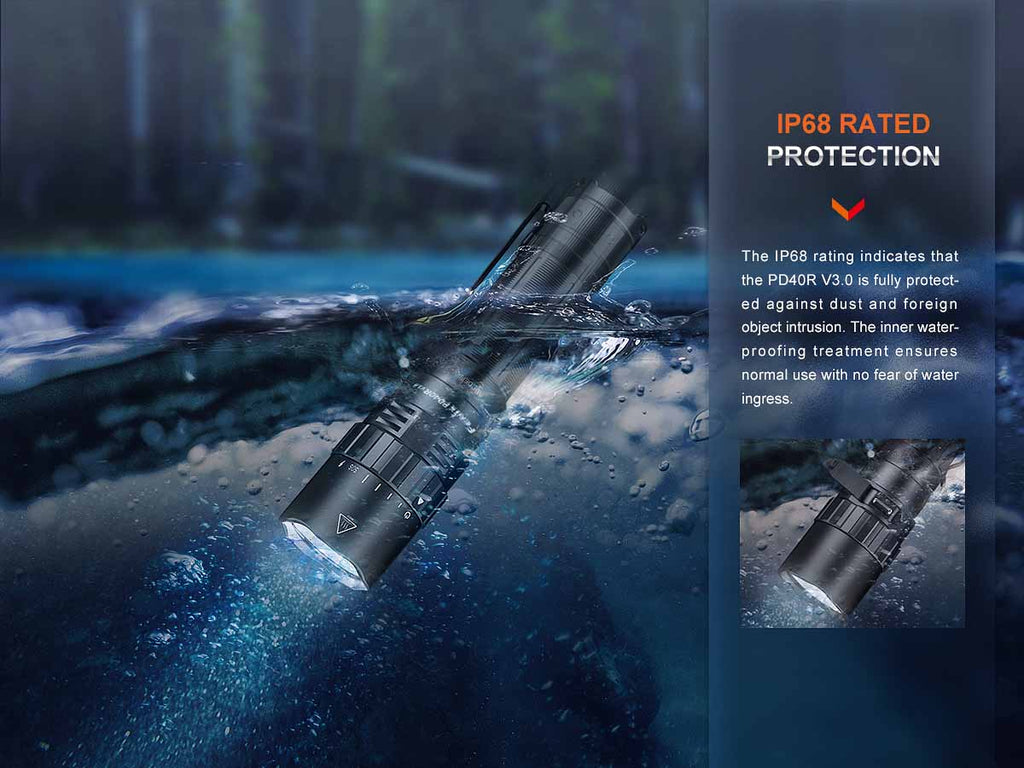 Fenix Rechargeable Handheld Flashlight