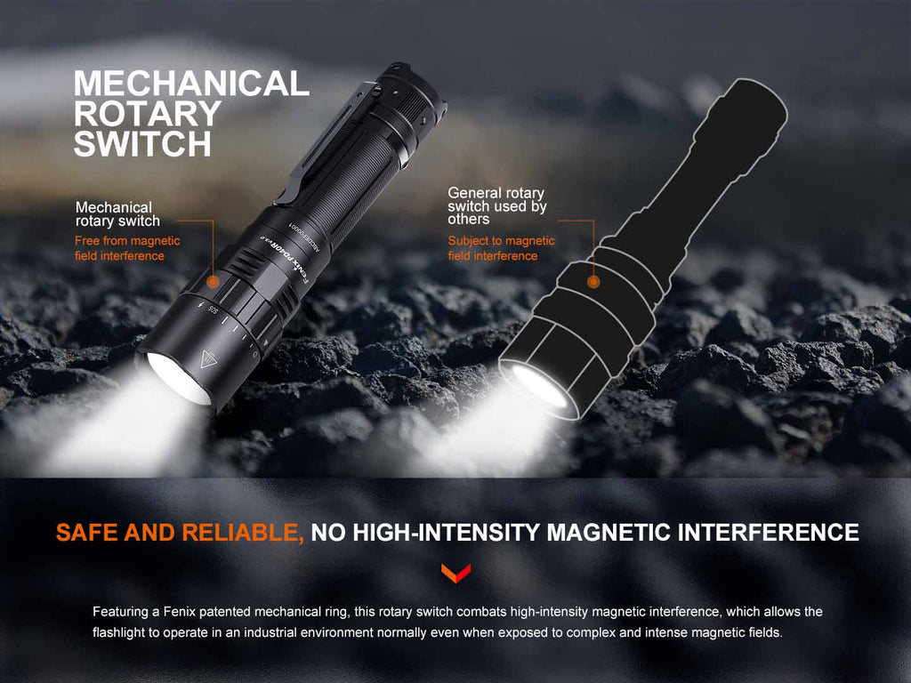 Fenix Rechargeable Handheld Flashlight