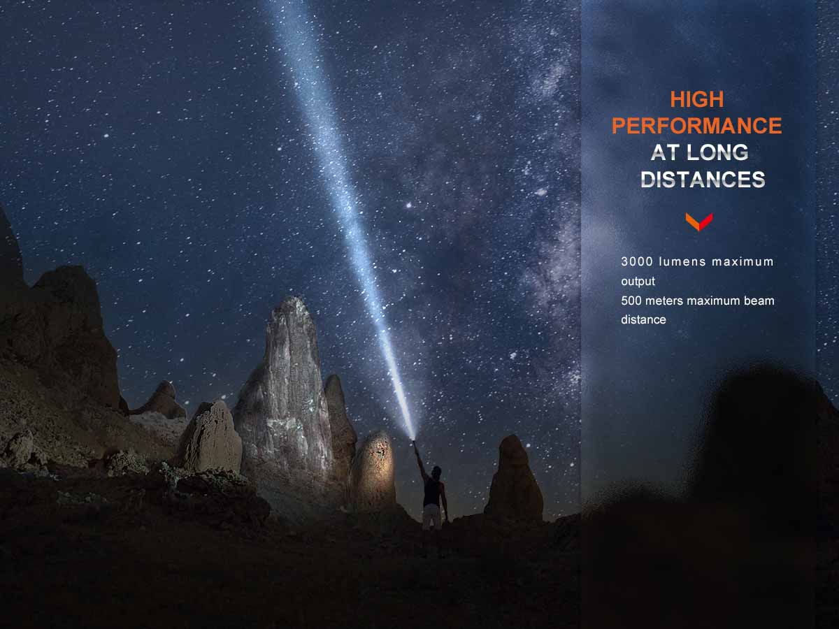 Fenix Rechargeable Handheld Flashlight