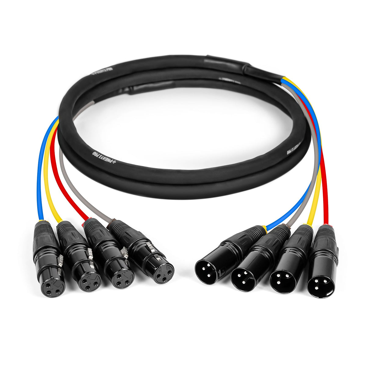 Phenyx Pro Four-Channel XLR Snake Cable