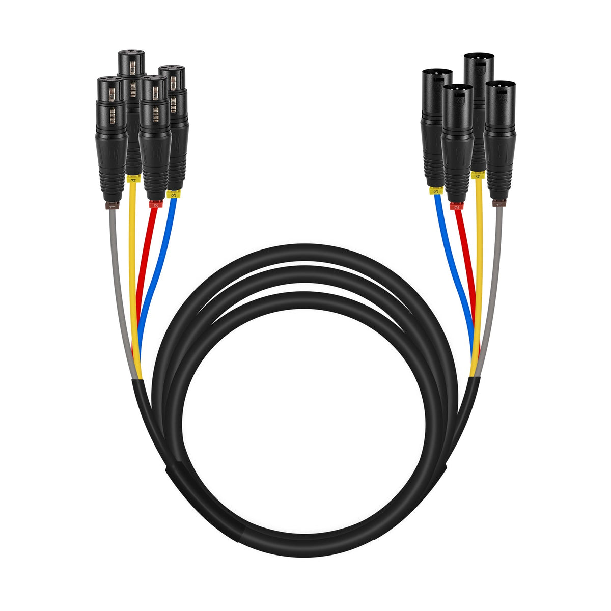 Phenyx Pro Four-Channel XLR Snake Cable