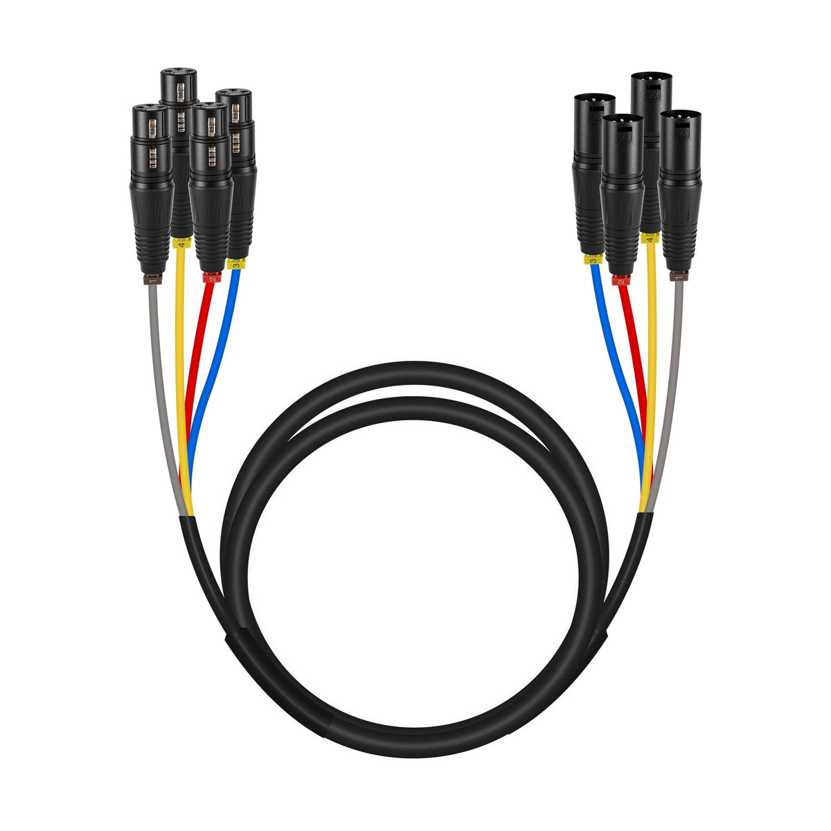 Phenyx Pro Four-Channel XLR Snake Cable