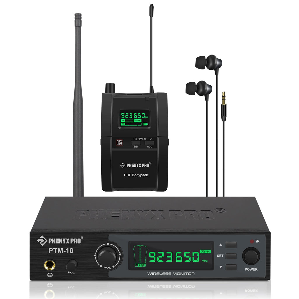 Phenyx Pro UHF Wireless In-Ear Monitor System