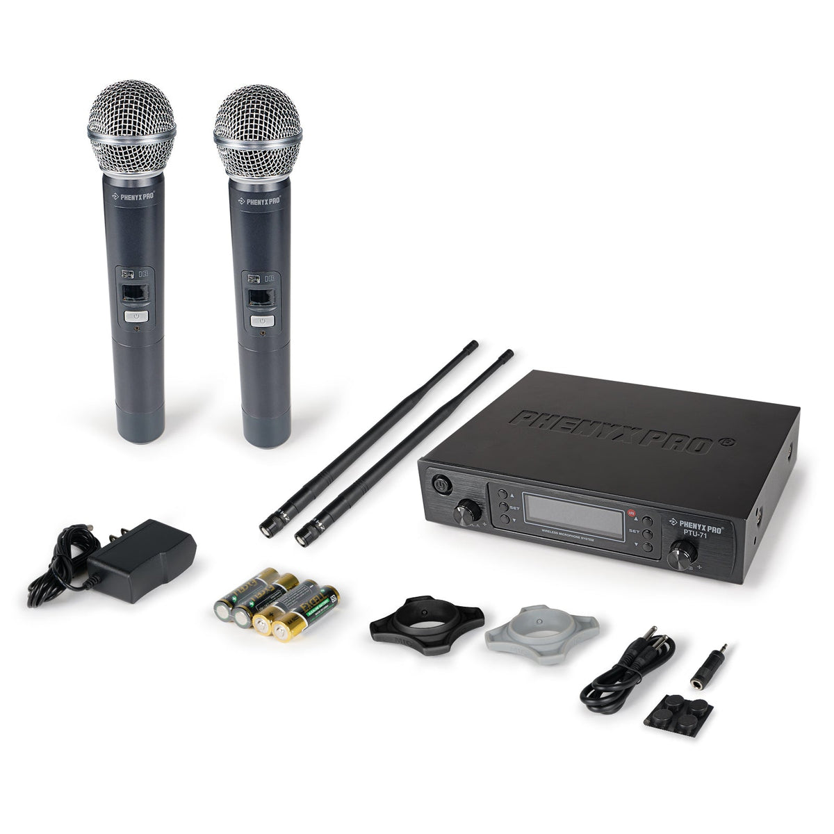 Phenyx Pro Dual UHF Wireless Microphone System