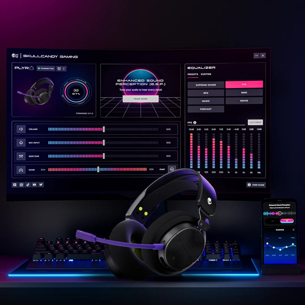 Skullcandy US Wireless Gaming Headset with Transmitter