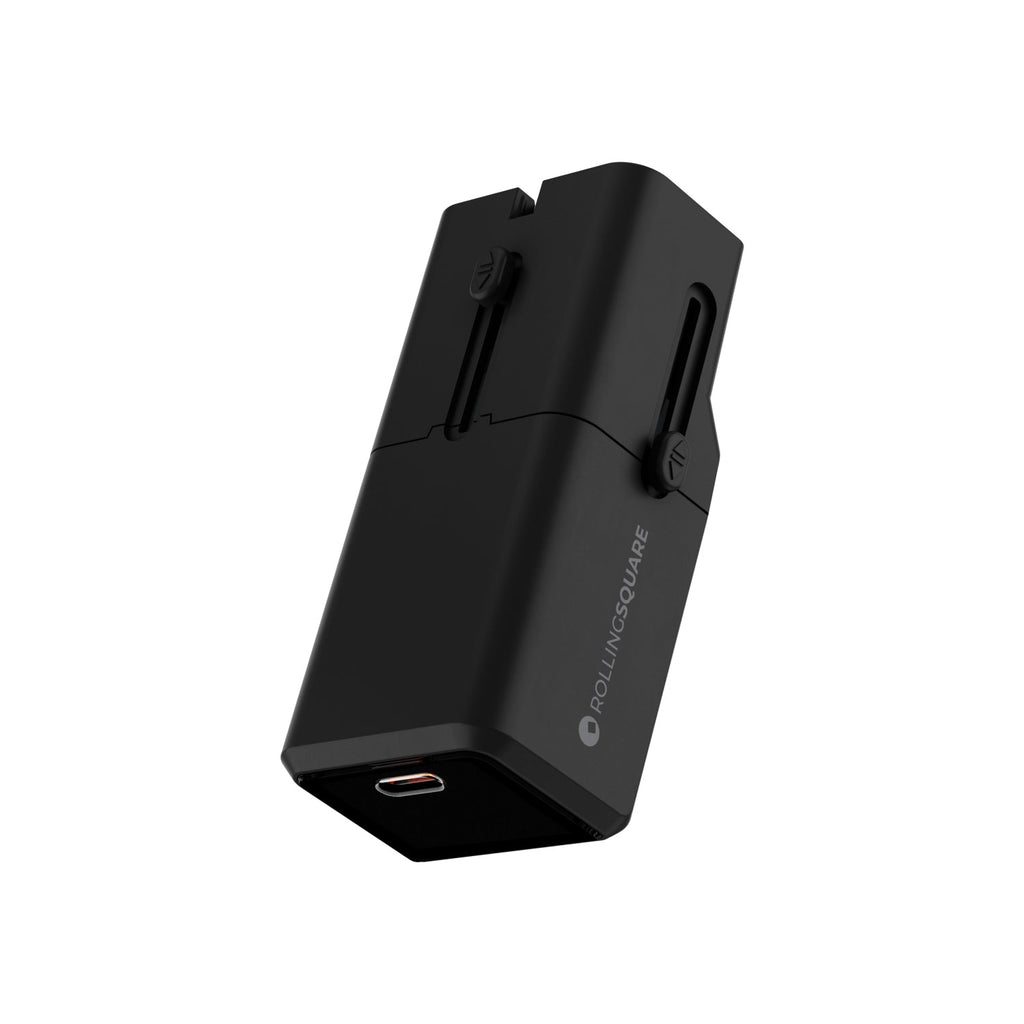 Rolling Square Travel USB Charger