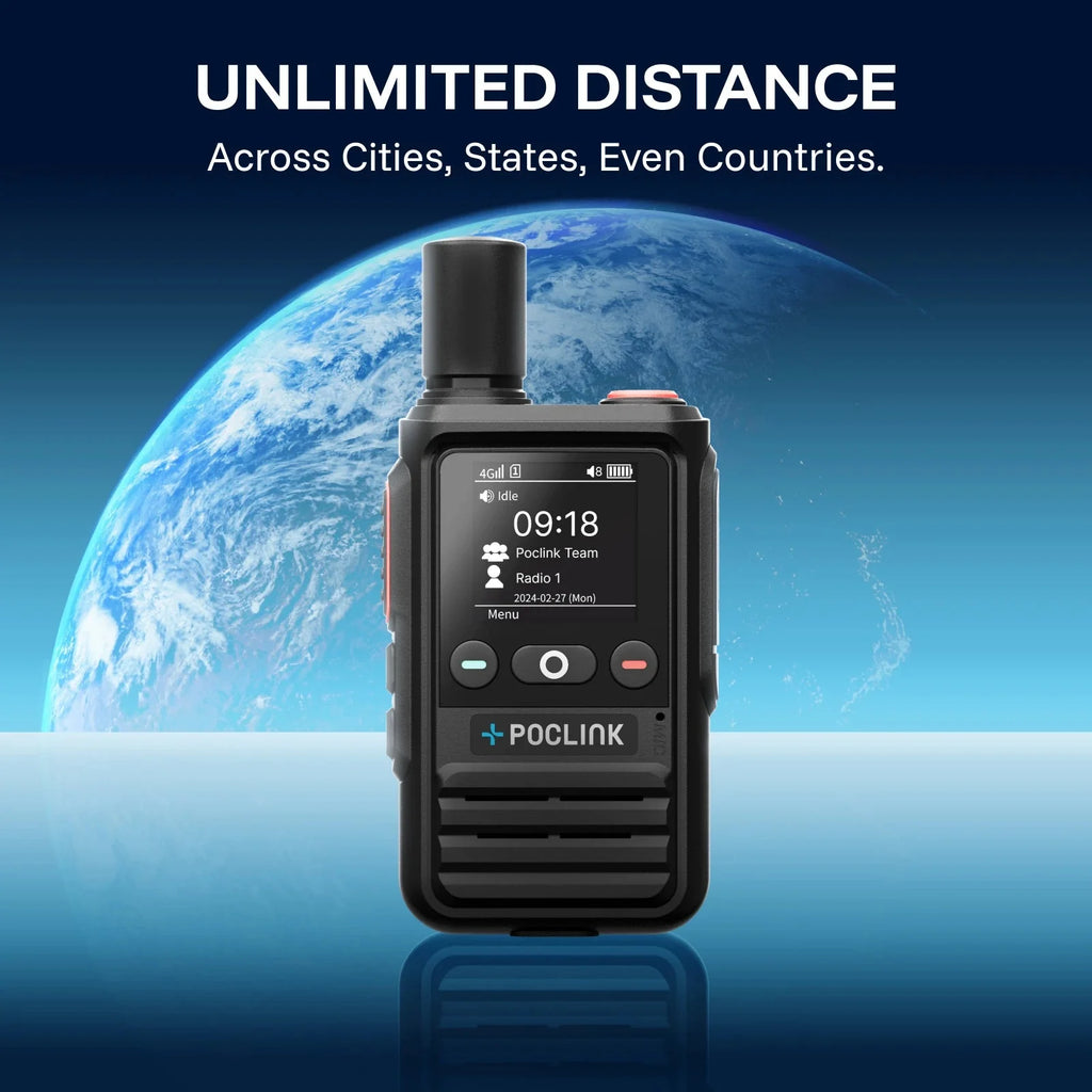 Poclink 4G Push-to-Talk over Cellular Radio Bundle