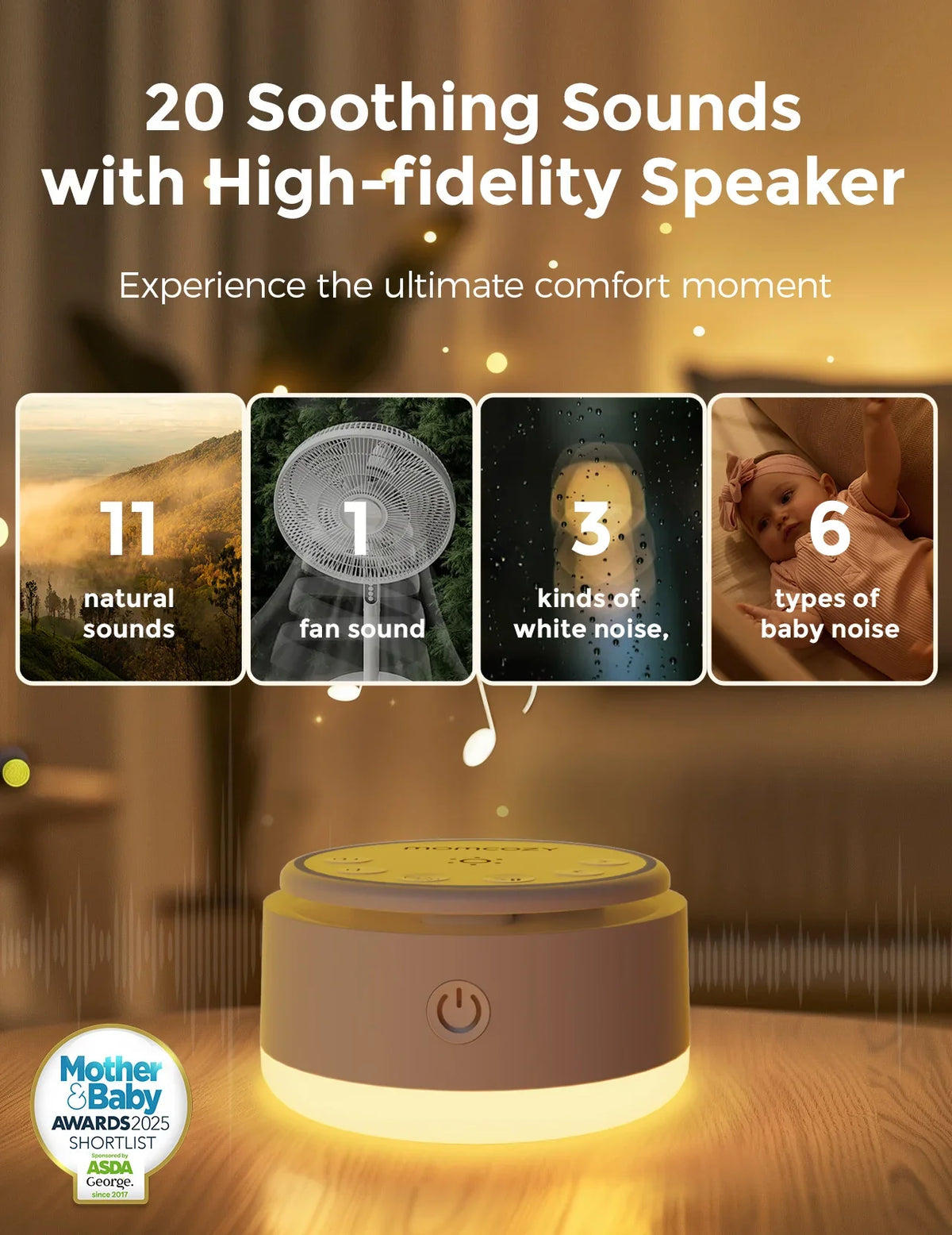 Momcozy Baby Sound Machine