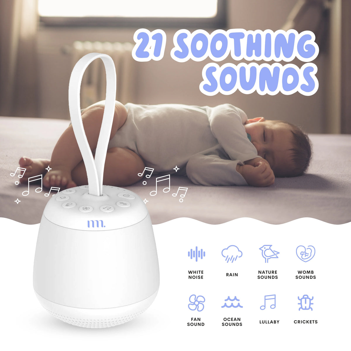 The Midwife Mumma Portable Sound Machine and Night Light