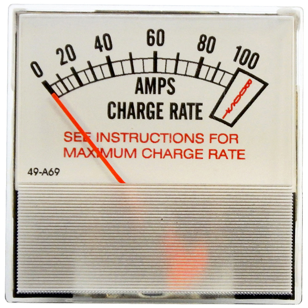 Power Forged® Heavy-Duty DC Panel Ammeter