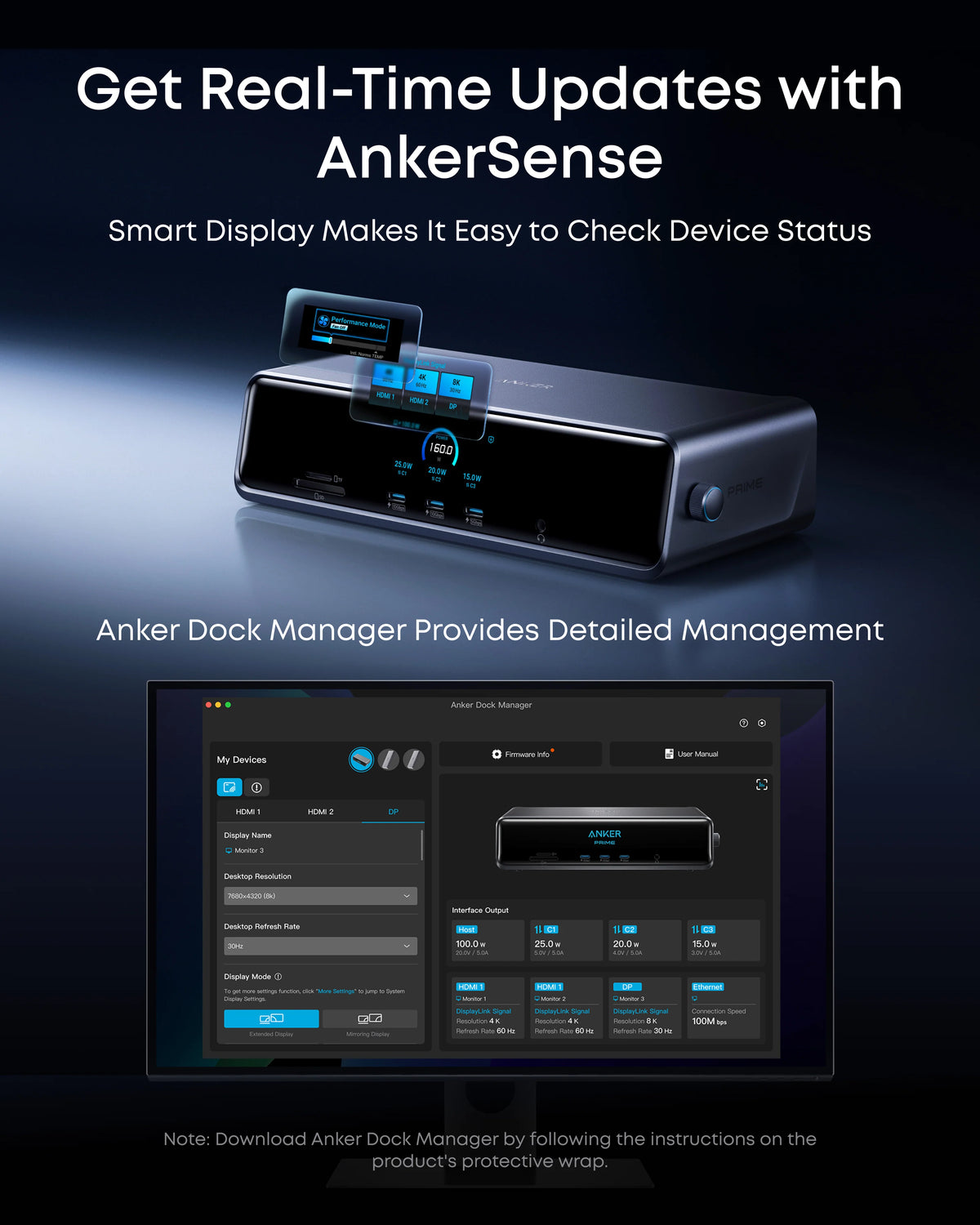 beta-anker-us Fourteen-Port DisplayLink Docking Station