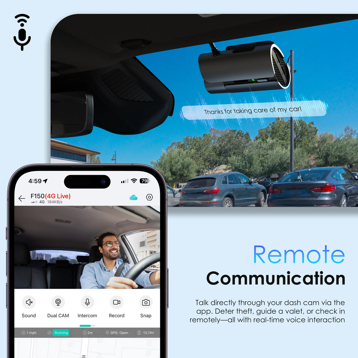 Rexing USA Dual Channel Dash Camera Kit