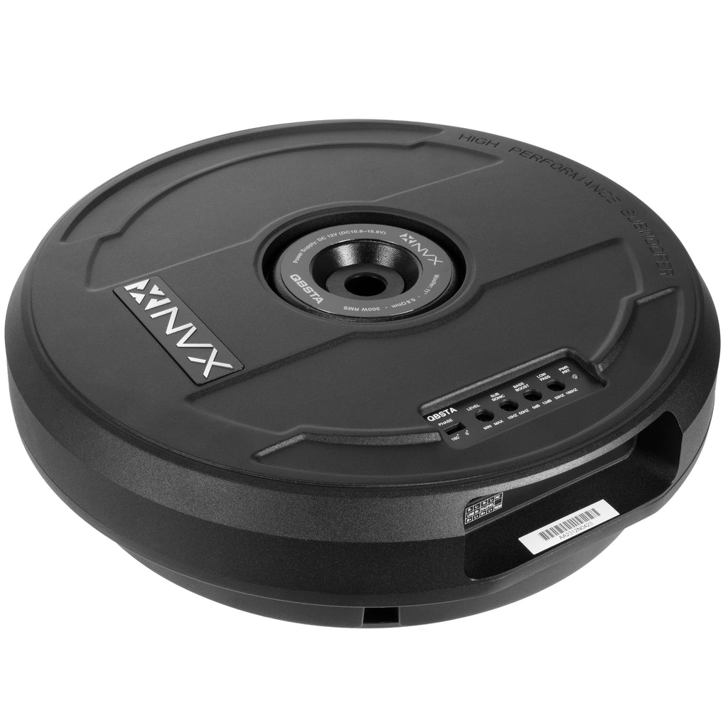NVX 11-Inch Powered Spare-Tire Subwoofer