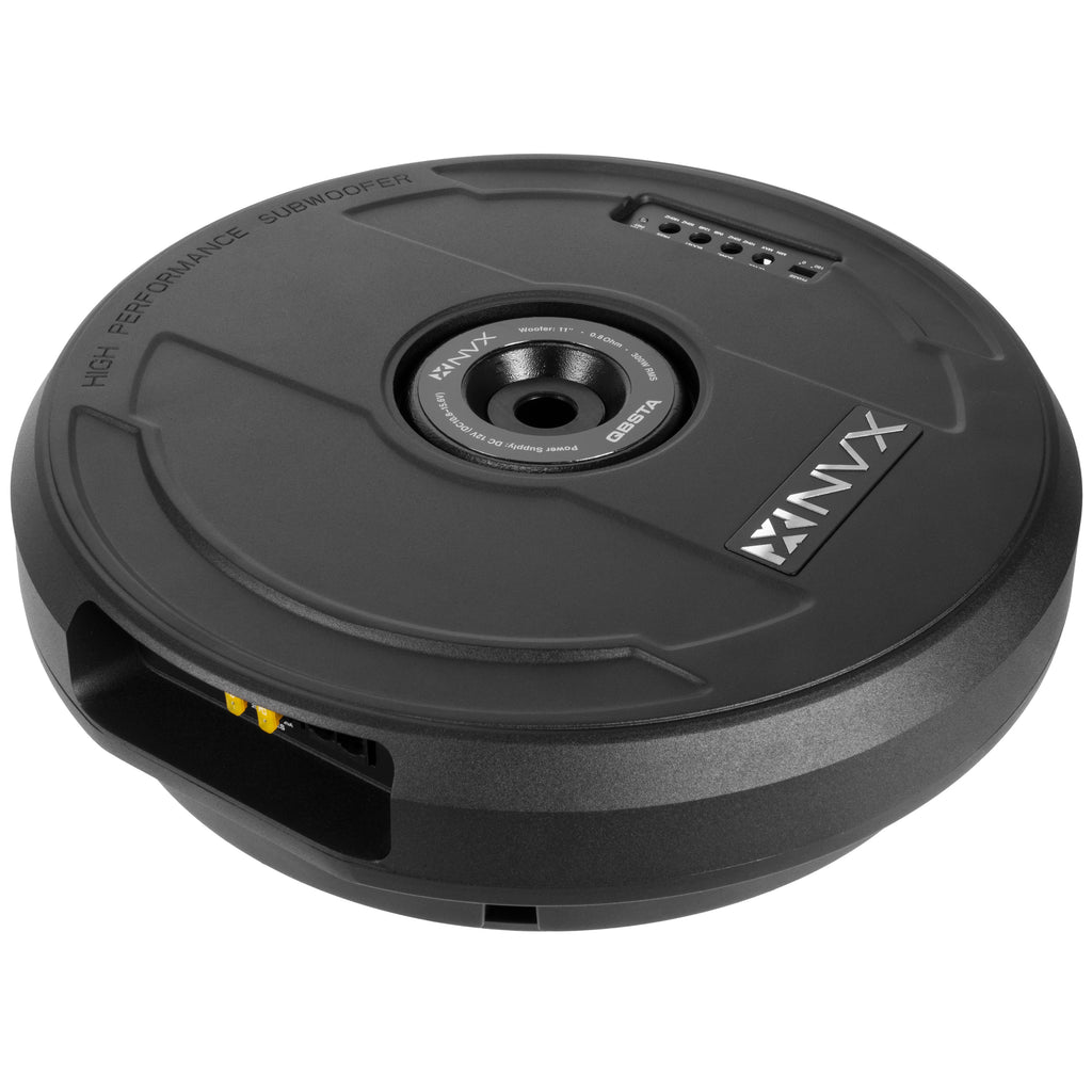 NVX 11-Inch Powered Spare-Tire Subwoofer