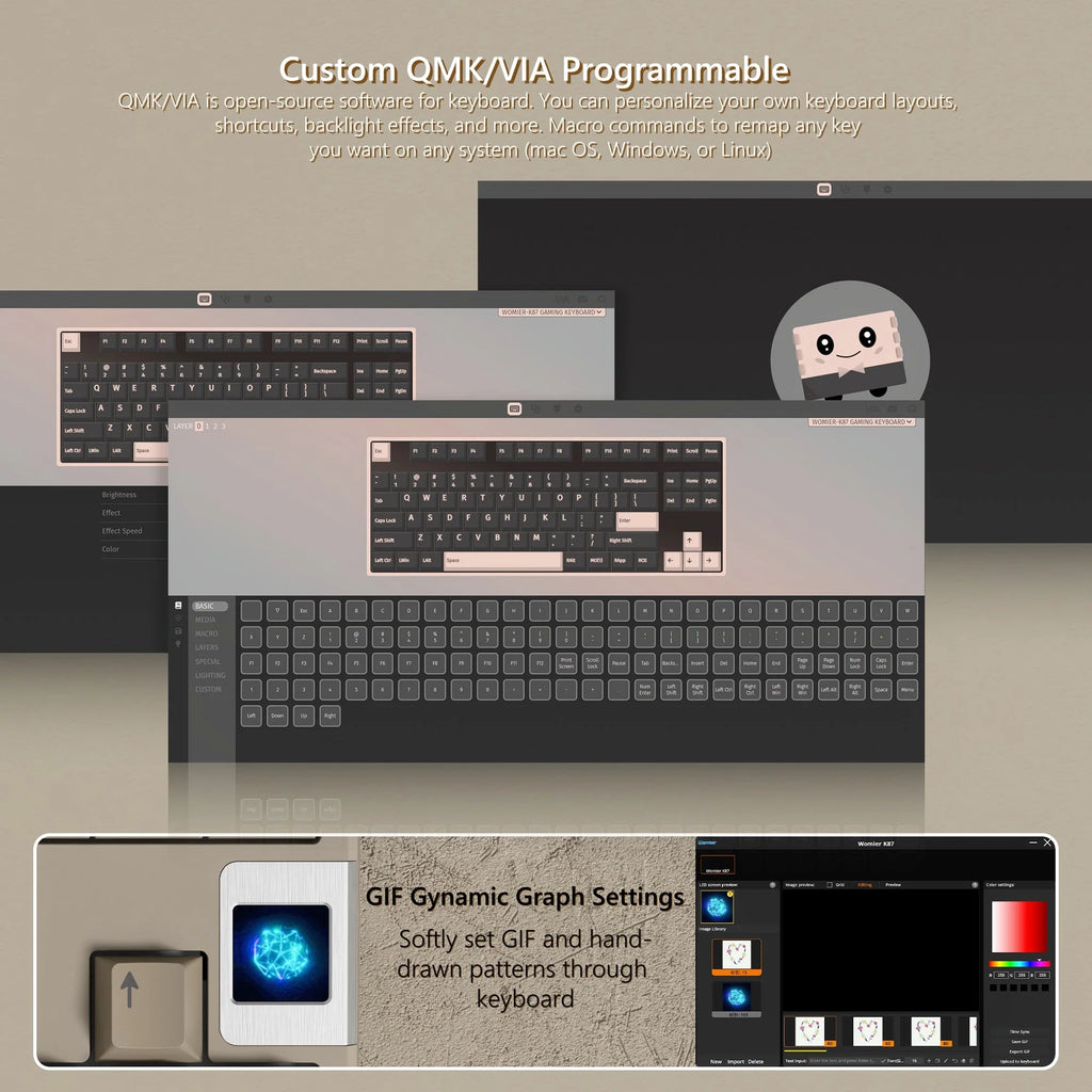 Womier Keyboard Mechanical Keyboard