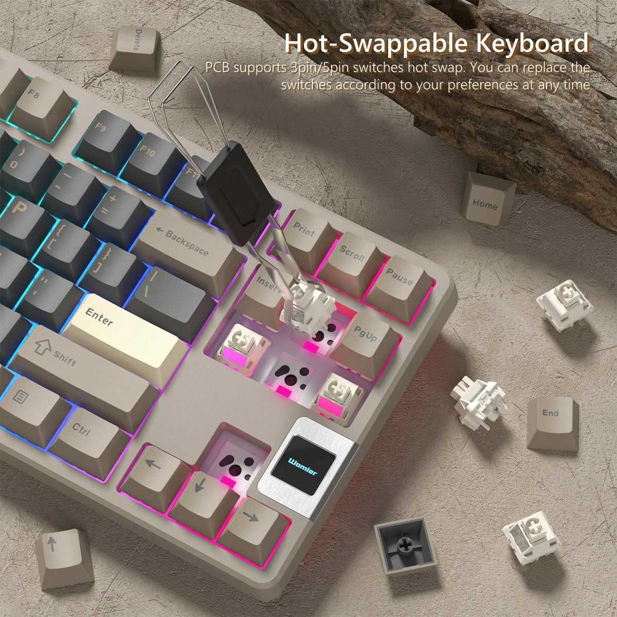 Womier Keyboard Mechanical Keyboard