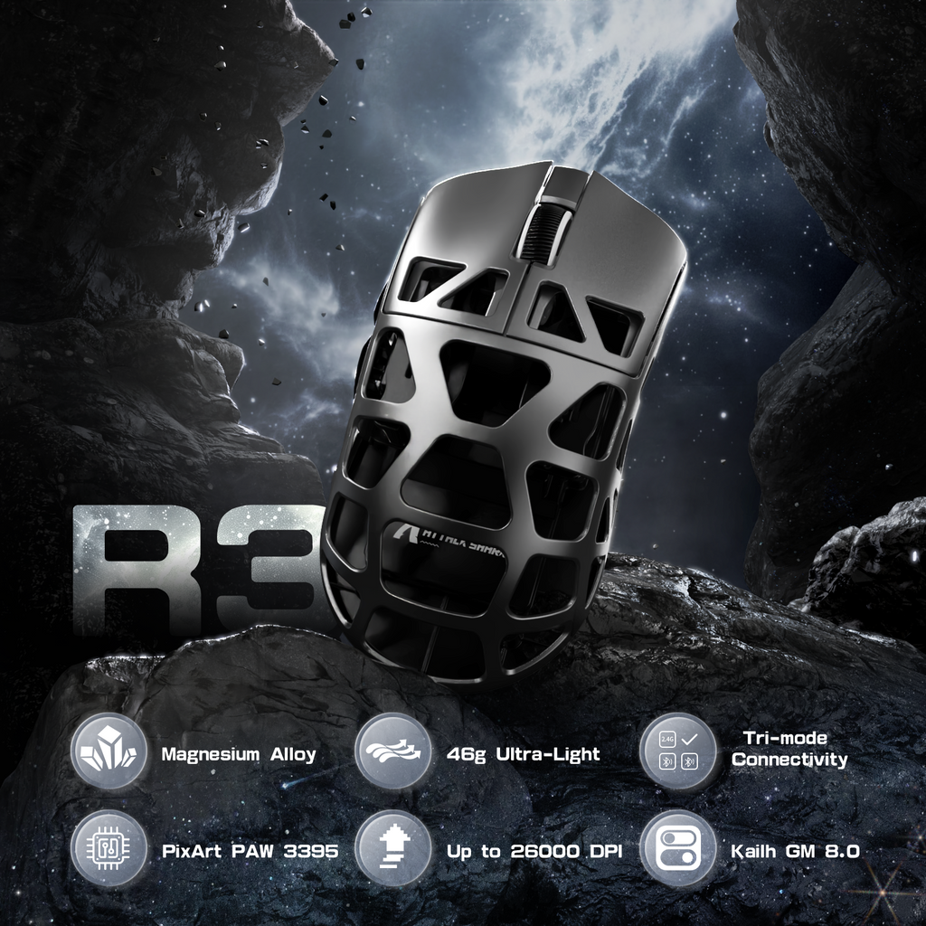 ATTACK SHARK Wireless Gaming Mouse