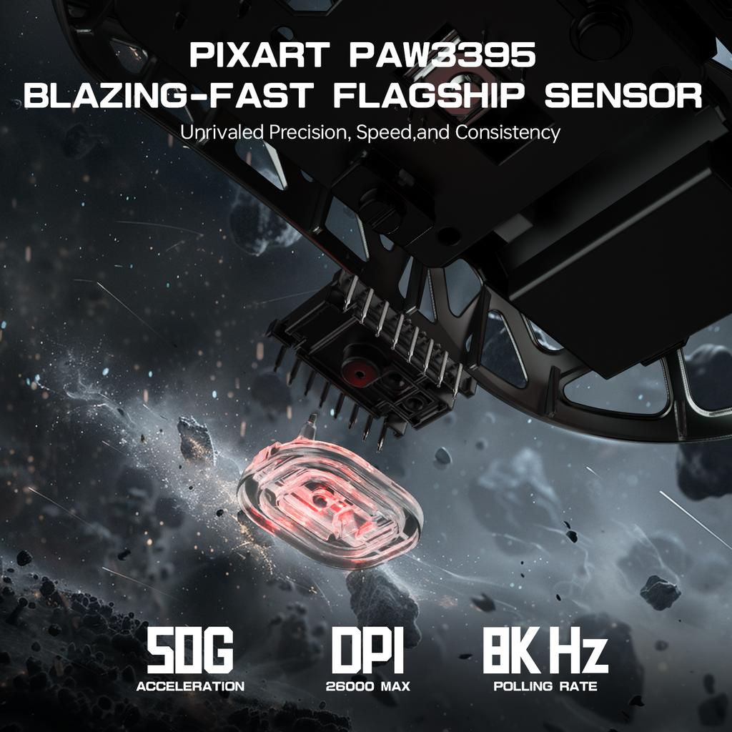ATTACK SHARK Wireless Gaming Mouse
