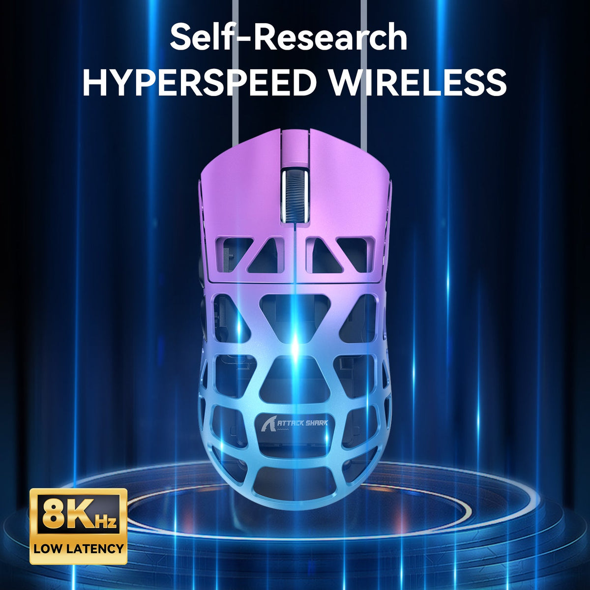 ATTACK SHARK Wireless Gaming Mouse