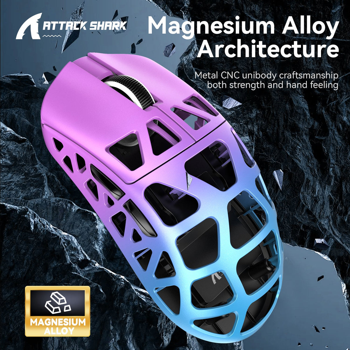 ATTACK SHARK Wireless Gaming Mouse