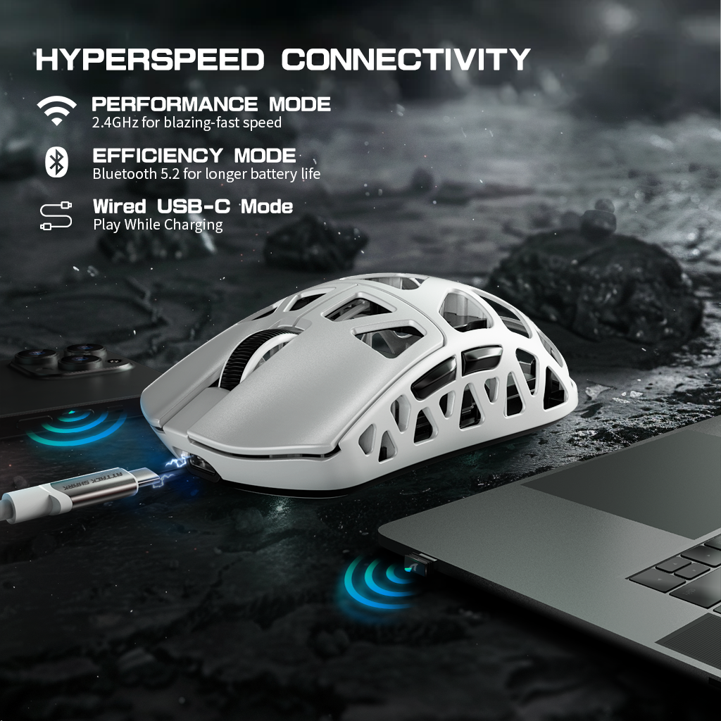 ATTACK SHARK Wireless Gaming Mouse