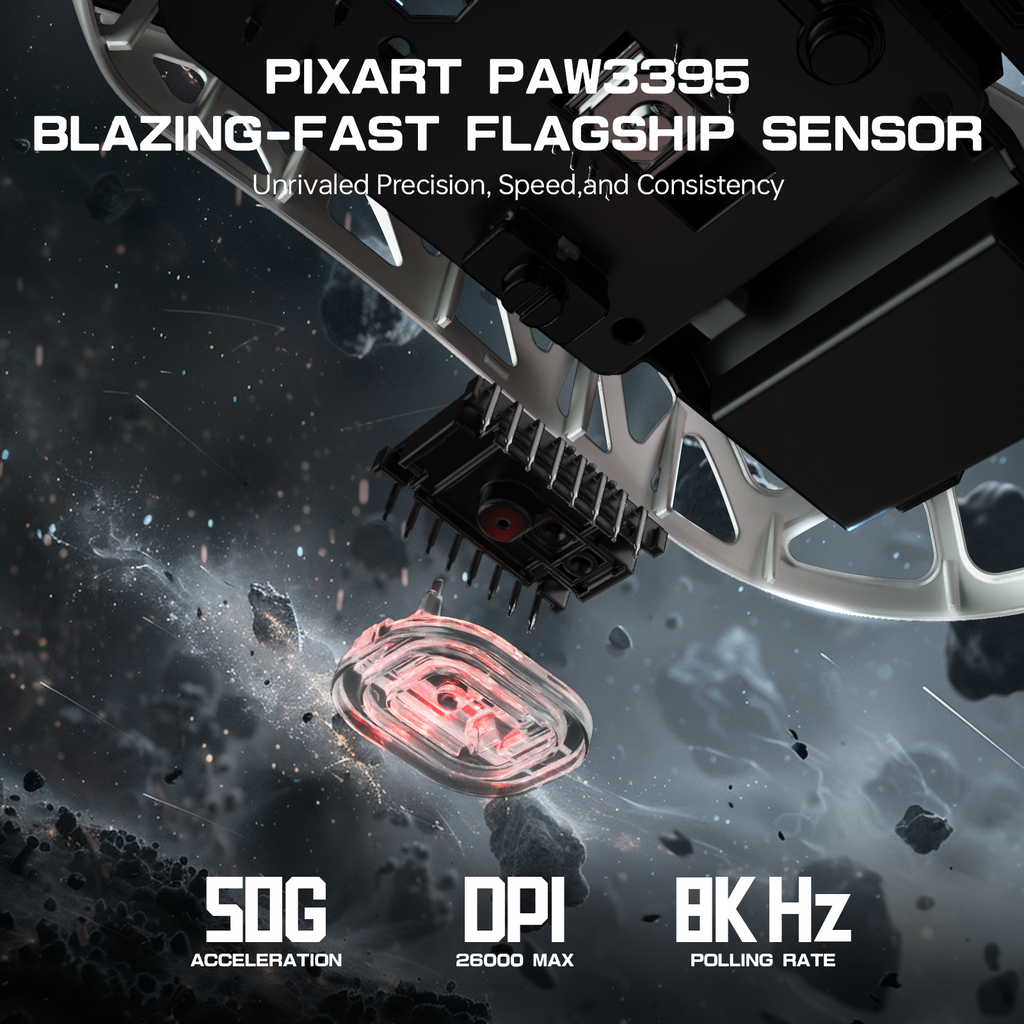 ATTACK SHARK Wireless Gaming Mouse