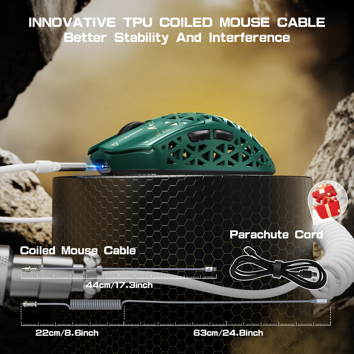ATTACK SHARK Wireless Gaming Mouse