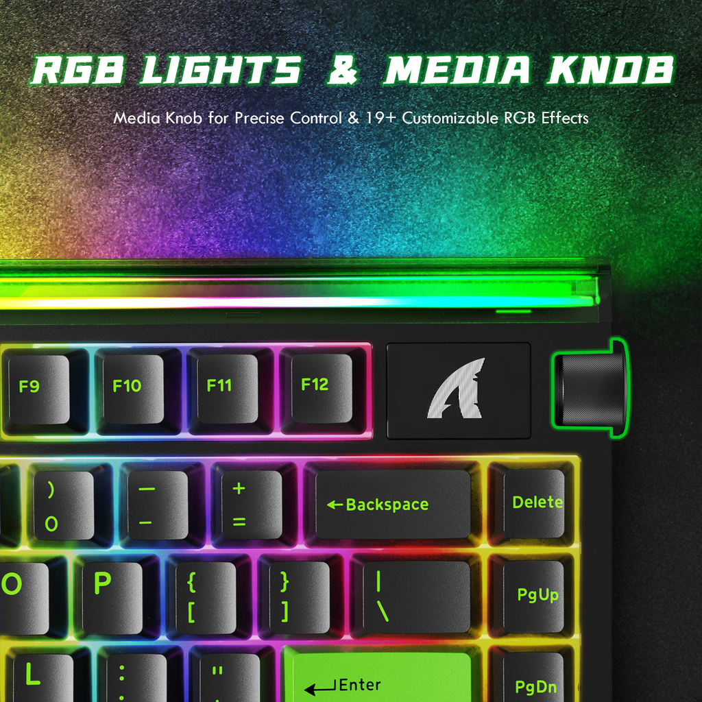 ATTACK SHARK Wired Hall Effect Keyboard