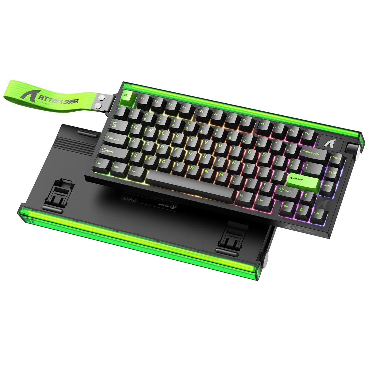 ATTACK SHARK Wired Hall Effect Keyboard