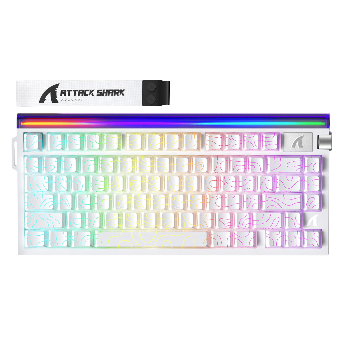 ATTACK SHARK Wired Hall Effect Keyboard