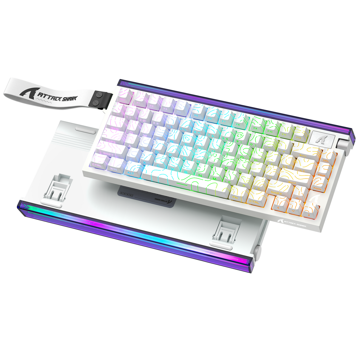 ATTACK SHARK Wired Hall Effect Keyboard