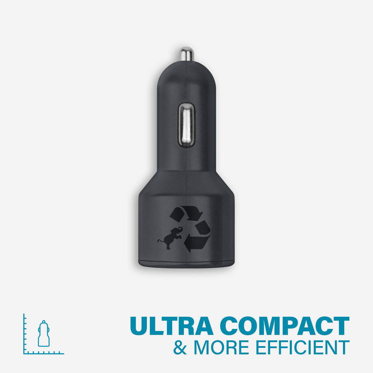 Nimble Dual-Port USB Car Charger