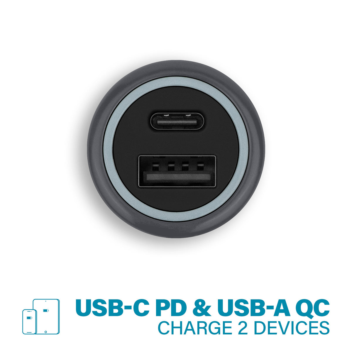 Nimble Dual-Port USB Car Charger