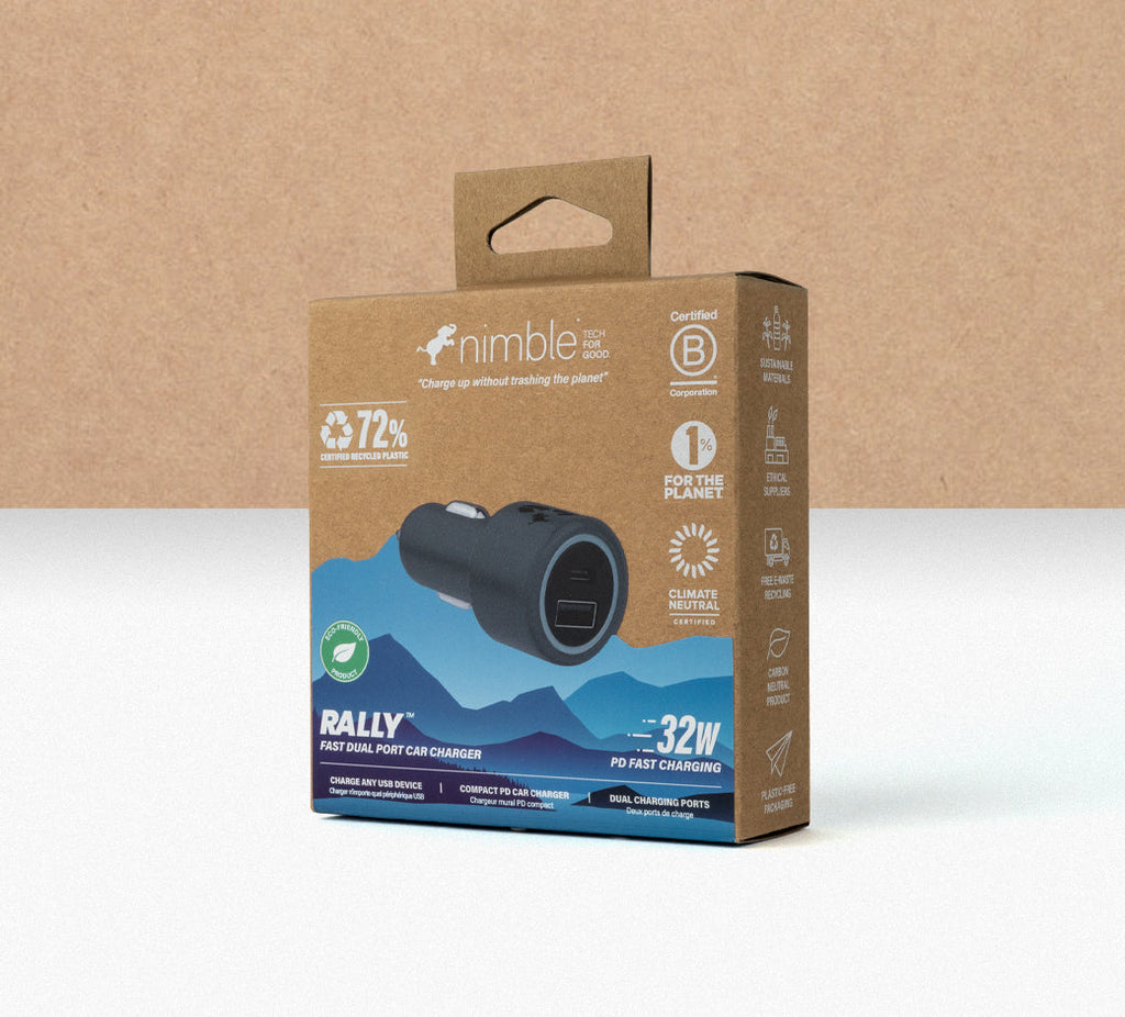Nimble Dual-Port USB Car Charger