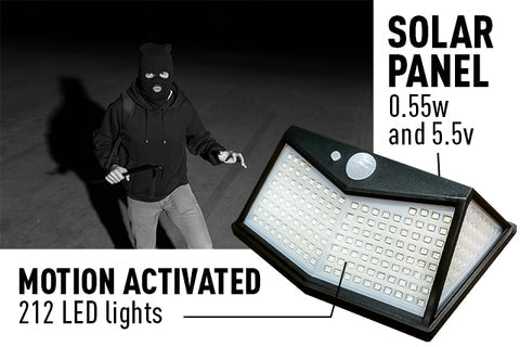 Ready Hour Gear Solar Motion Sensor Security Light