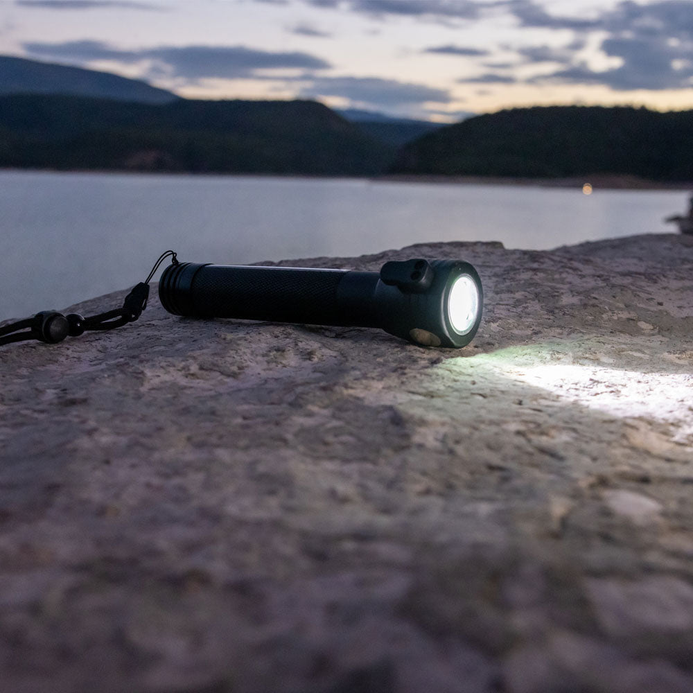 Ready Hour Gear Solar Rechargeable Flashlight