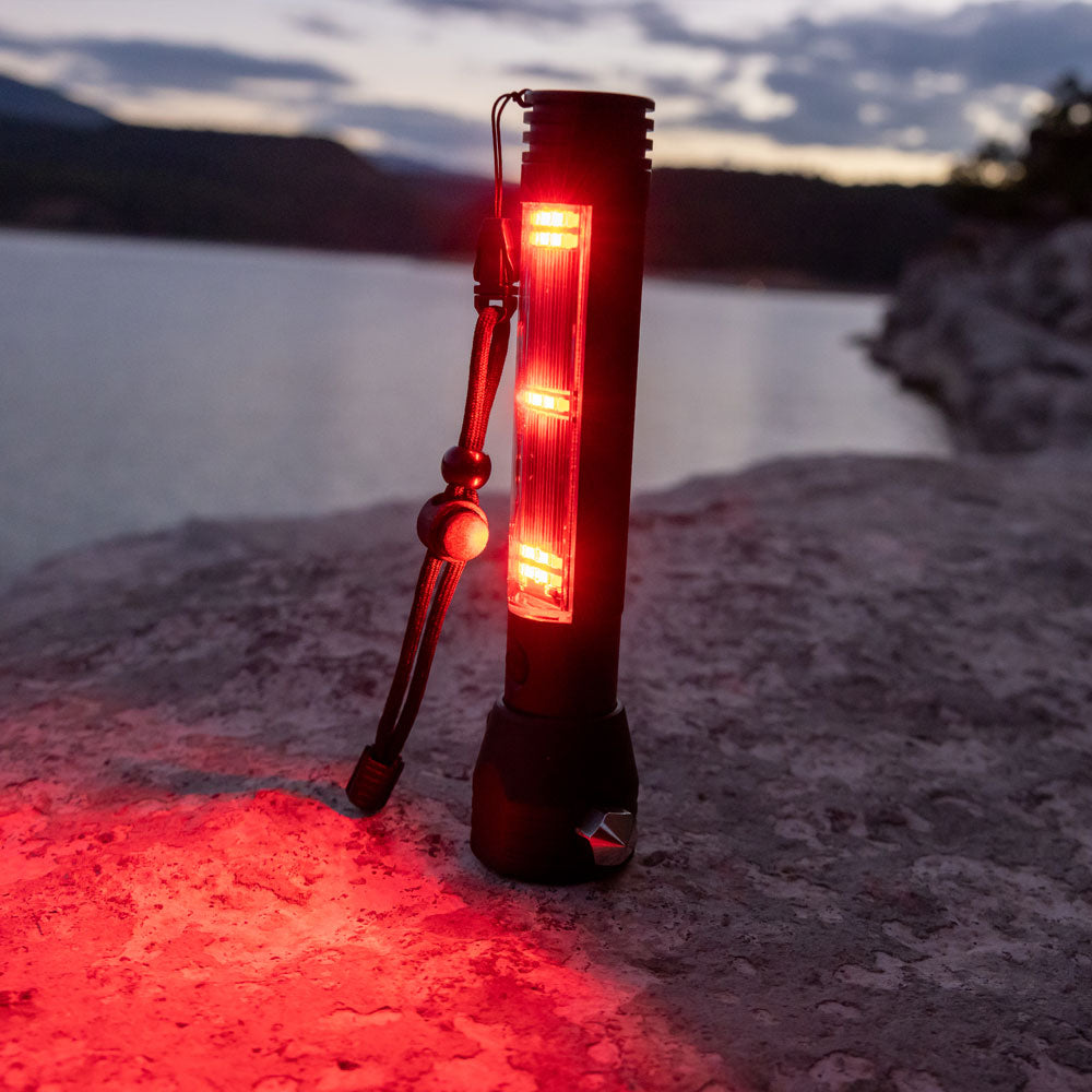 Ready Hour Gear Solar Rechargeable Flashlight