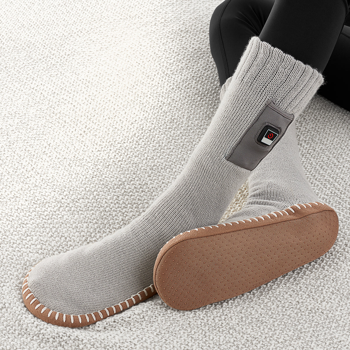 Camelot SI, LLC Rechargeable Heated Slipper Socks