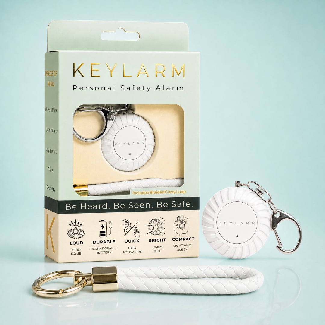 KEYLARM Rechargeable Personal Safety Alarm