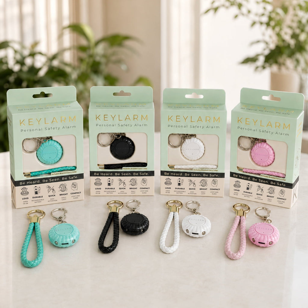 KEYLARM Rechargeable Personal Safety Alarm