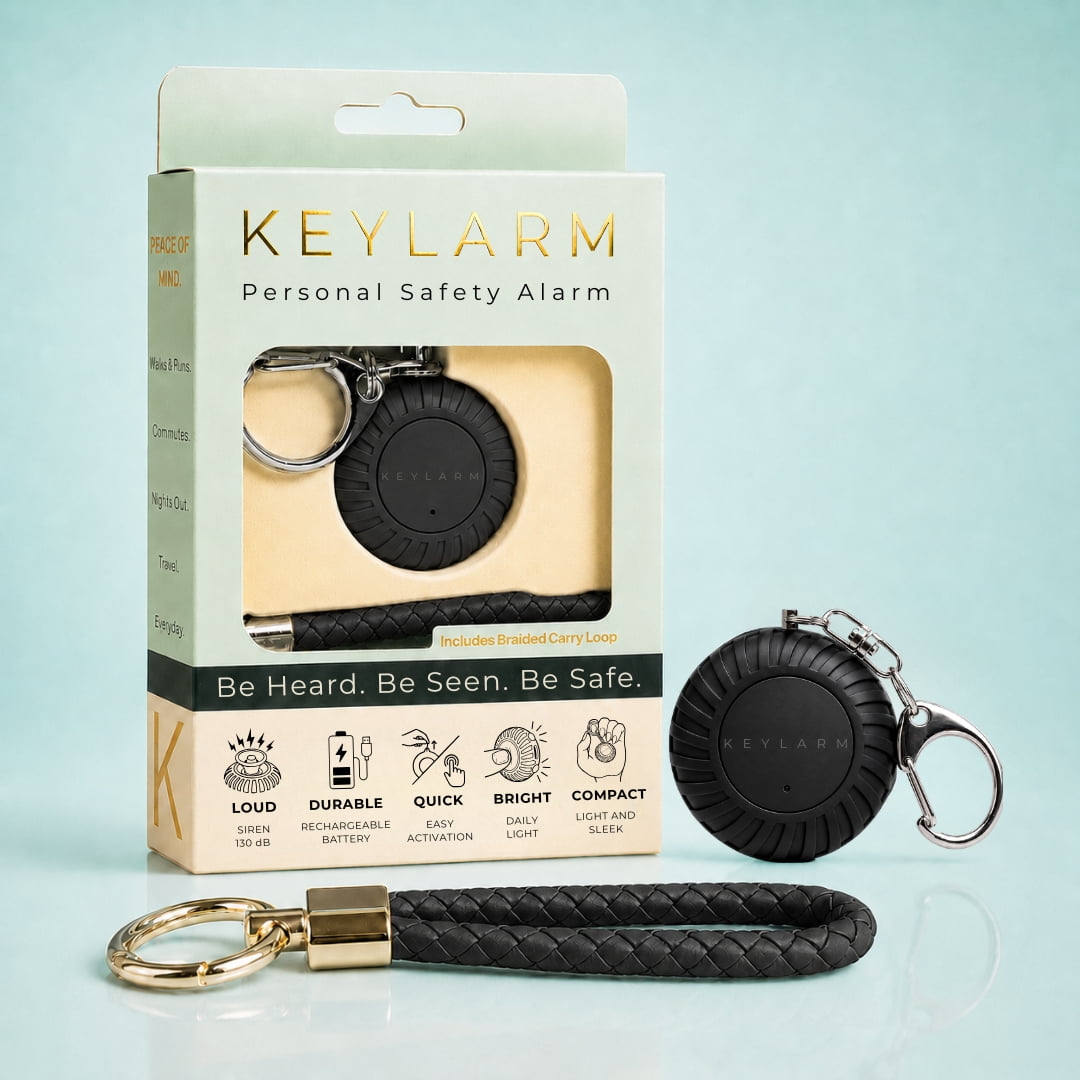 KEYLARM Rechargeable Personal Safety Alarm