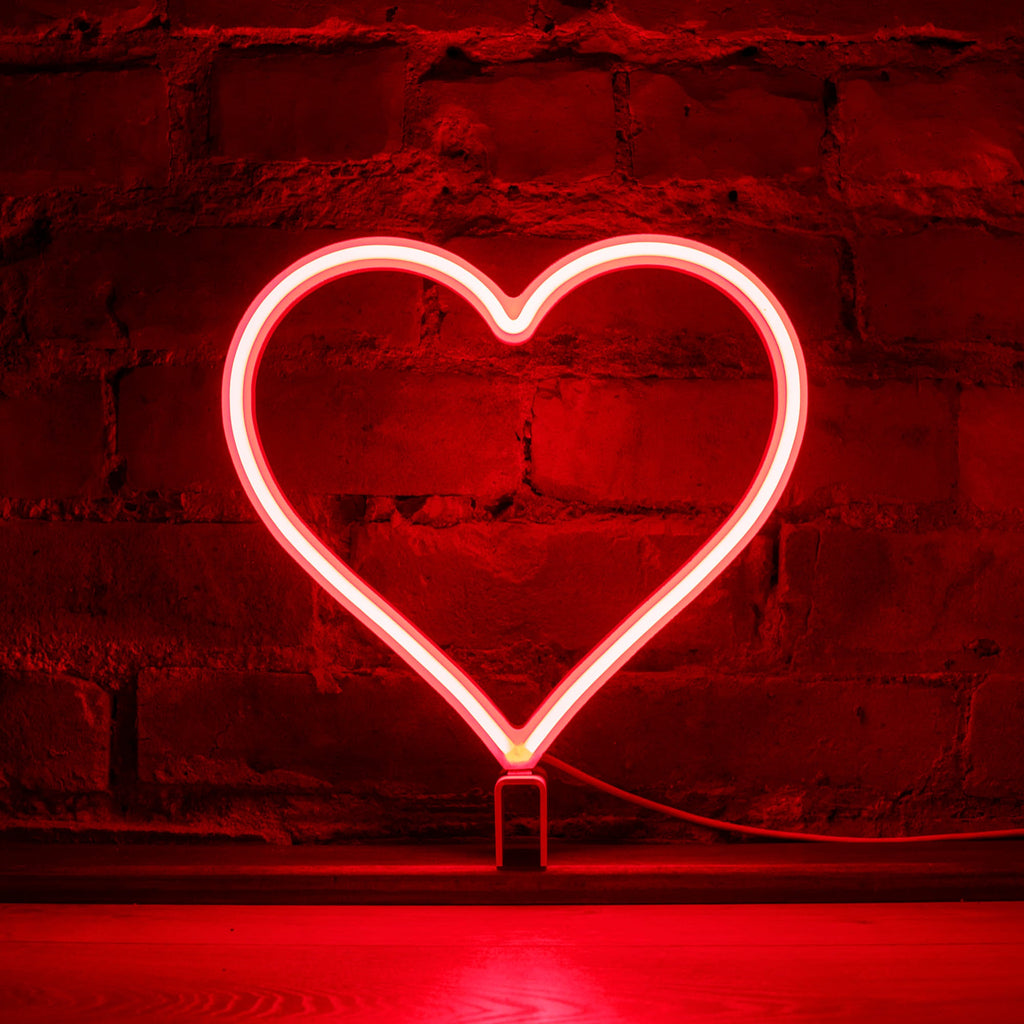 MossLED LED Neon Heart Sign