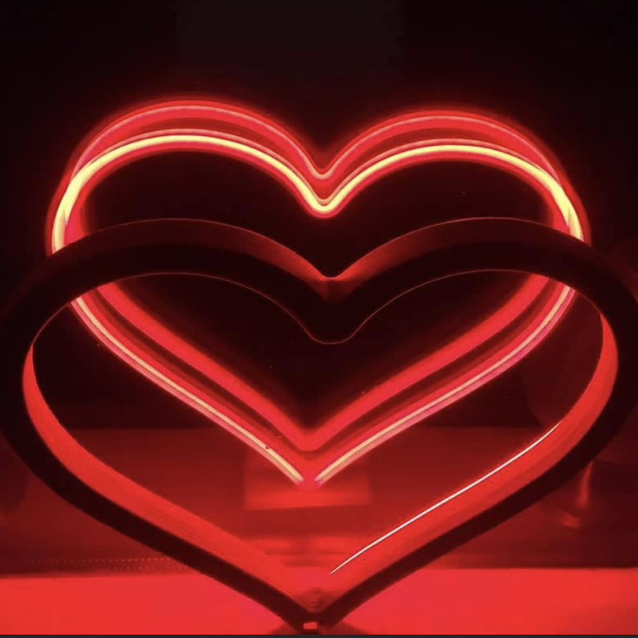 MossLED LED Neon Heart Sign