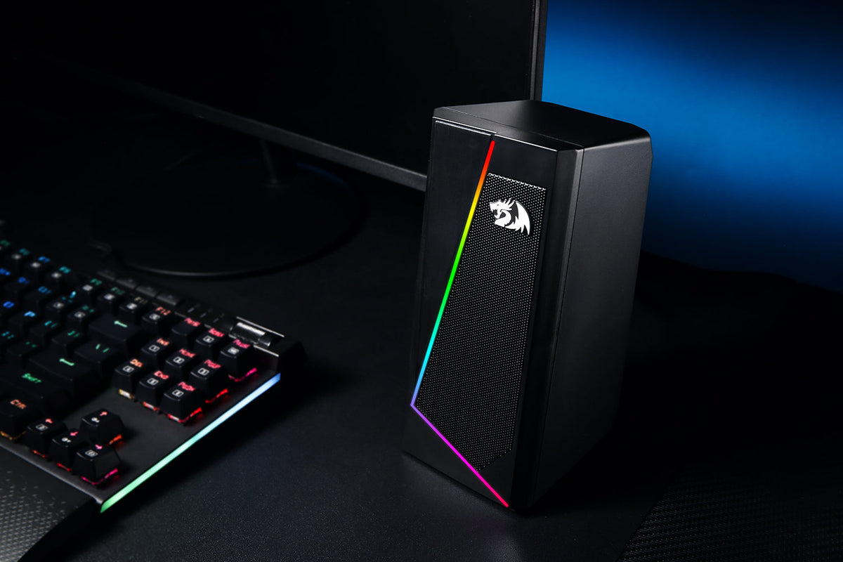 Redragon USB-Powered 2.0 Desktop Speakers