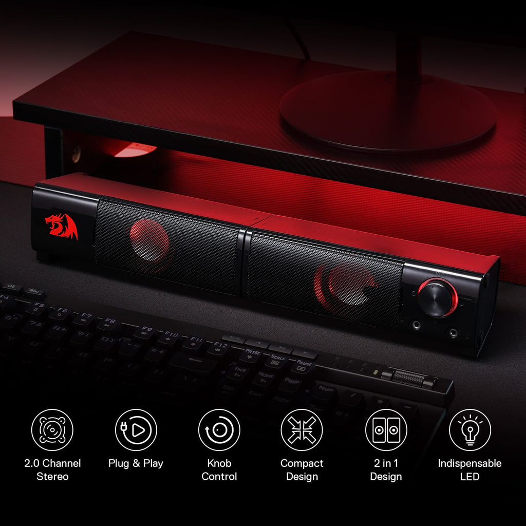 Redragon 2.0 Gaming Speaker System