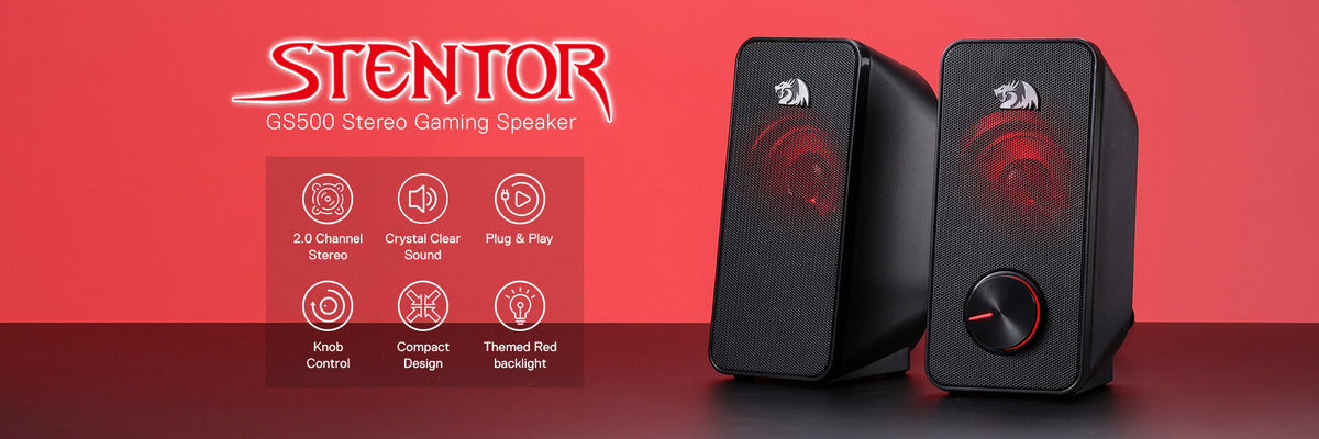 Redragon Wired Desktop Gaming Speakers